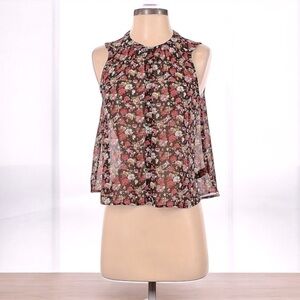 Express Floral Sleeveless Blouse l SIZE XS
